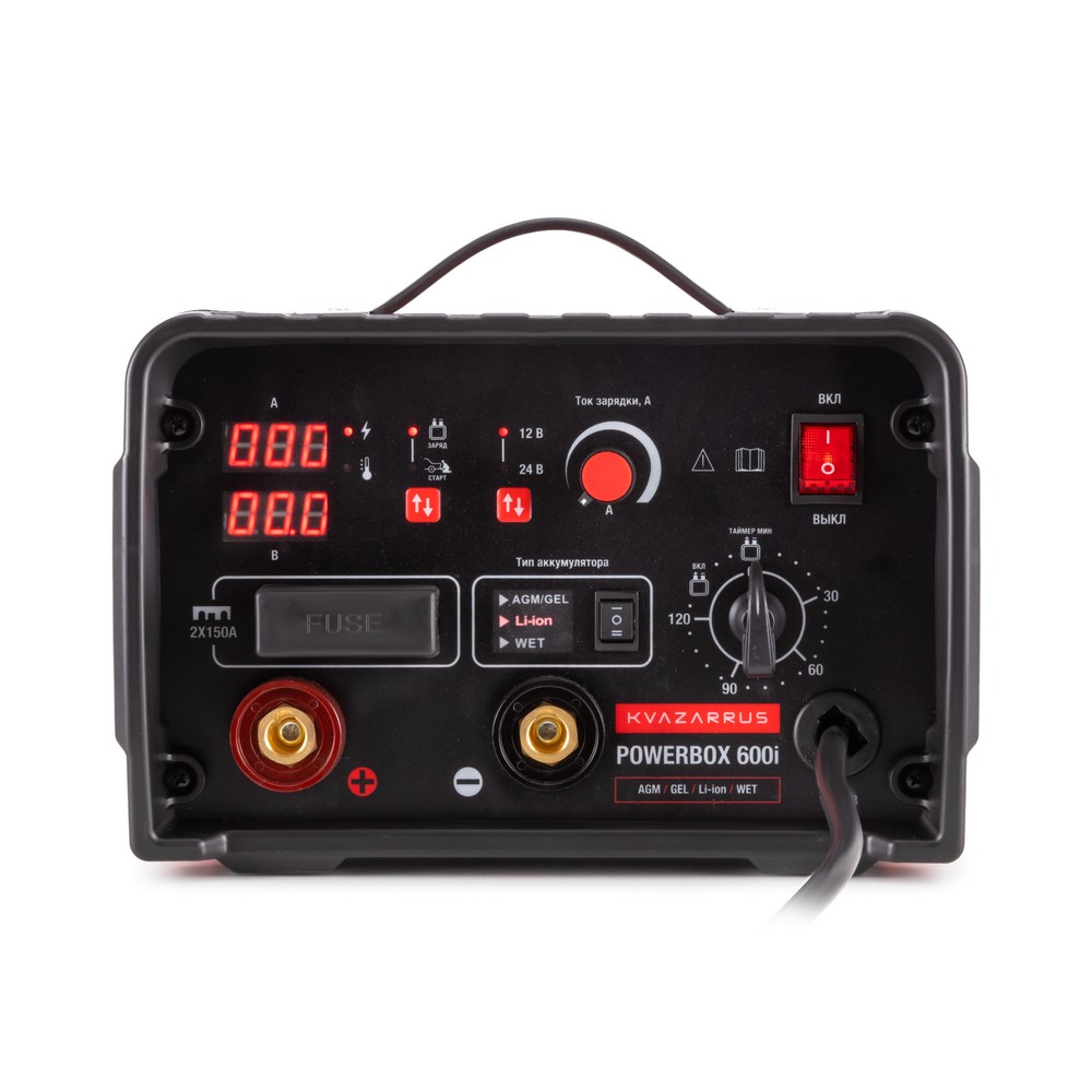 8768 Инверторное пуско-зарядное устройство KVAZARRUS PowerBox 600i