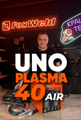 КОРОТКОЕ ВИДЕО: 9412 Аппарат плазменной резки со встроенным компрессором UNO Plasma 40 Air распаковка