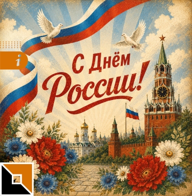 Поздравляем с Днем России!