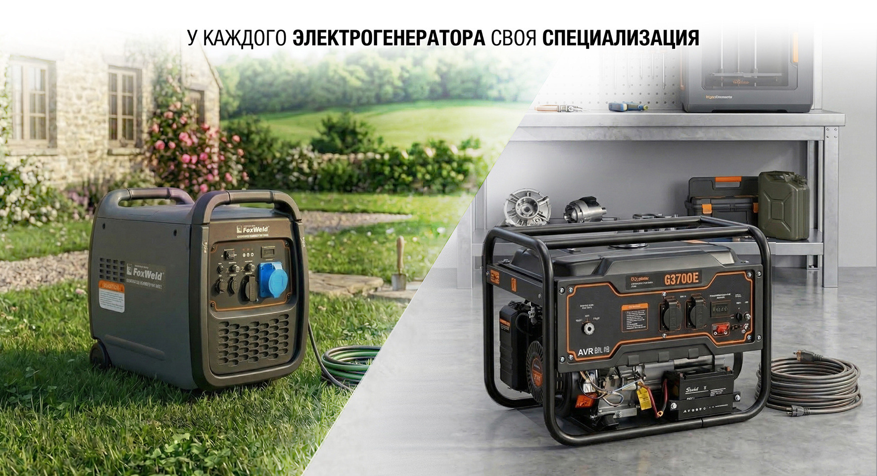 Бензогенератор: классический или инверторный?