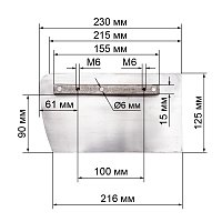 Комплект ножей для затирочной машины FTL PTFB-600-4