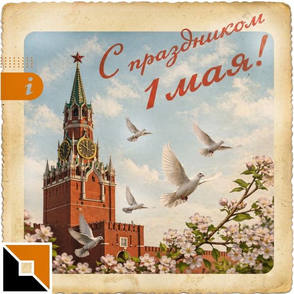 С 1 Мая!