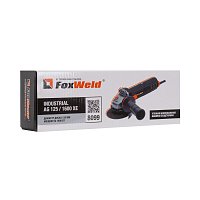Угловая шлифовальная машина бесщеточная Foxweld Industrial AG 125/ 1600 ХE