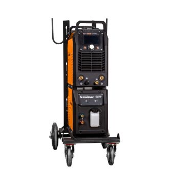 Аппарат аргонодуговой сварки FOXPOWER TIG 500 AC/DC PULSE LCD (Сварочный источник FOXPOWER TIG 500 AC DC PULSE LCD + Блок жидкостного охлаждения FOXPOWER COOL-1 LT + Тележка FOXPOWER LT-1)