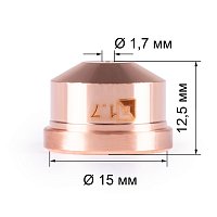FoxWeld Сопло д.1.7мм А101-141 (PD0101-17, пр-во FoxWeld/КНР)