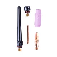 Varteg Горелка TIG-26 8м (разъем 35мм2, с кнопкой, пр-во FoxWeld/КНР)