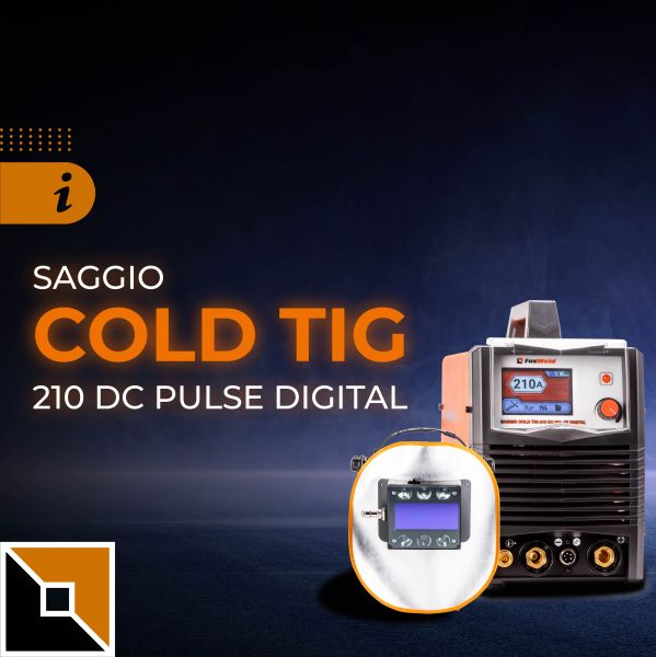 Новый "аргонник" – Saggio Cold TIG 210 DC Pulse Digital