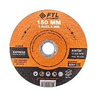 Круг отрезной по металлу FTL Express 150 х 1,8 х 22,2 мм A46TBF