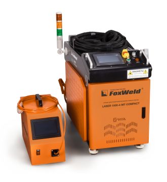 Аппарат для ручной лазерной сварки, резки и очистки FOXWELD LASER 1500-4-МТ COMPACT