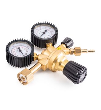 Регулятор FoxWeld WR500 (аргоновый/углекислотный, 1 манометр, 1 расходомер, вентиль, пр-во FoxWeld/КНР)