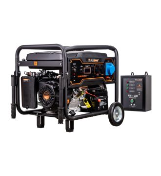 Бензиновый генератор FoxWeld Expert G8500 EW в компл. с блоком автоматики