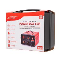 Инверторное пуско-зарядное устройство KVAZARRUS PowerBox 600i, таймер, пластиковый кейс