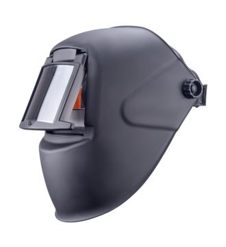 Маска сварщика ГЛАДИАТОР "черная" С5  (пр-во FoxWeld) с откидным стеклом