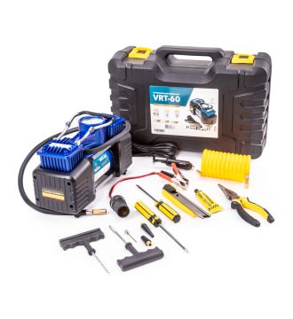 Автомобильный компрессор VRT-60 с набором аксессуаров