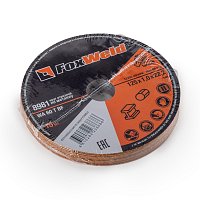 Круг отрезной по металлу FOXWELD WA 60 T BF, 125 х 1,0 х 22,2 мм