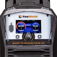 Аппарат аргонодуговой сварки SAGGIO TIG 400 AC/DC PULSE LCD