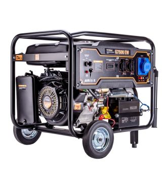 Бензиновый генератор FoxWeld Expert G7500 EW