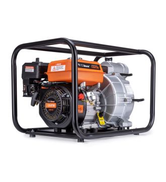 Мотопомпа бензиновая FoxWeld 1350T80 для грязной воды