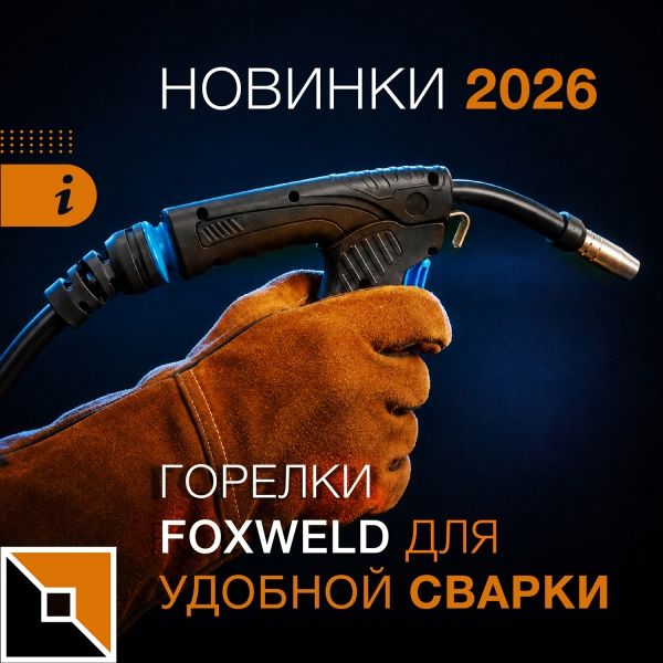 Горелки Foxweld для удобной сварки