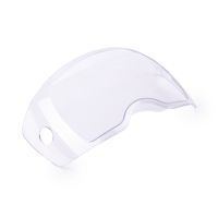 Поликарбонатное стекло внешнее 250х120мм для маски Корунд-Х PRO