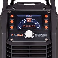 Сварочный полуавтомат FOXPOWER MIG 230-S DP LCD PFC