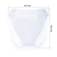Поликарбонатное стекло внешнее 156.7х151.3х29.5 TOPSHIELD