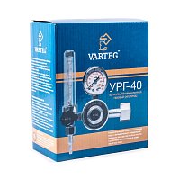 Регулятор расхода газа VARTEG УРГ-40 (аргоновый/углекислотный)