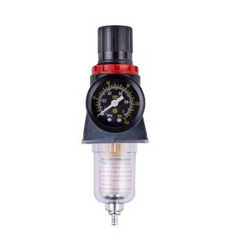 Регулятор давления AERO с манометром и фильтром-осушителем 1/4" F
