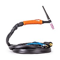 FoxWeld Горелка UnoTIG-26 8м (разъем 35мм2, с кнопкой, пр-во FoxWeld/КНР)