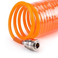 Шланг воздушный спиральный AERO SH PE 6мм rapid 20 м