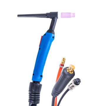 Varteg Горелка TIG-26 8м (разъем 35мм2, с кнопкой, пр-во FoxWeld/КНР)