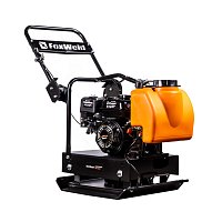 Виброплита FoxWeld PC 100/30, прямоходная, двигатель Lifan 168F-2, вес 100 кг, центробежная сила 30 кН, бак с водой, транспорт. колёса