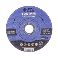 Круг отрезной по металлу FTL Expert II 125 х 0,8 х 22,2 мм A46SBF 