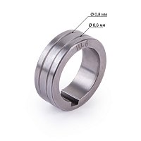 Ролик INVERMIG 185old/203/250+COMPACT+PWE д.0,6-0,8 (21.95/30.05) (пр-во FoxWeld/КНР)			
