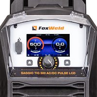 Аппарат аргонодуговой сварки SAGGIO TIG 500 AC/DC PULSE LCD