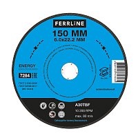 Круг для шлифования FerrLine Energy 150 х 6 х 22,2 мм A30TBF 