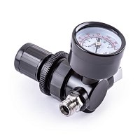 Регулятор давления со встроенным манометром 10 бар, 1/4" AERO