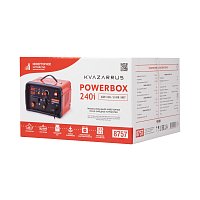 Инверторное пуско-зарядное устройство KVAZARRUS PowerBox 240i, таймер, цветная коробка