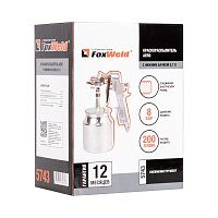 Краскораспылитель с нижним бачком 0,7 л AERO