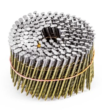 Гвозди барабанные с винтовой накаткой с цинковым покрытием 2,5 х 70 мм 300 шт. AERO