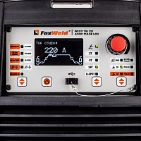 Аппарат аргонодуговой сварки WECO TIG 233 AC/DC PULSE LCD