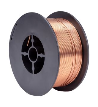 Проволока сварочная омедненная ER70S-6 (ан. Св.08Г2С) Foxweld д. 1,0 мм, D100, 1,0 кг