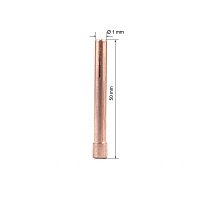 FoxWeld Цанга 1,0мм x 50мм TIG17/18/26 (702.0006/TD0001-10, пр-во FoxWeld/КНР)
