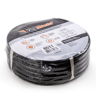 Резиновый маслостойкий воздушный шланг с фитингами Rapid, 20 бар, 15х9 мм, 15 м. AERO